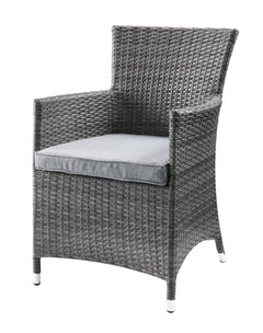 Updated Modern 3 Piece Green And Tan Wicker Patio Set