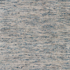 12' X 15' Blue Wool Hand Loomed Handmade Area Rug