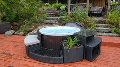 Canadian Spa Co. Okanagan 4-Person 10-Jet Portable Hot Tub KH-10083